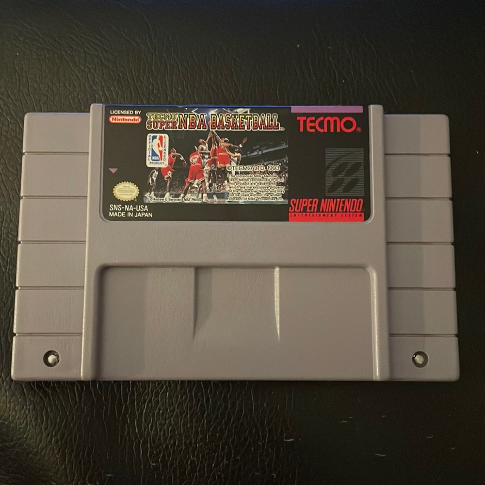 Tecmo Super NBA Basketball 🎮 SNES